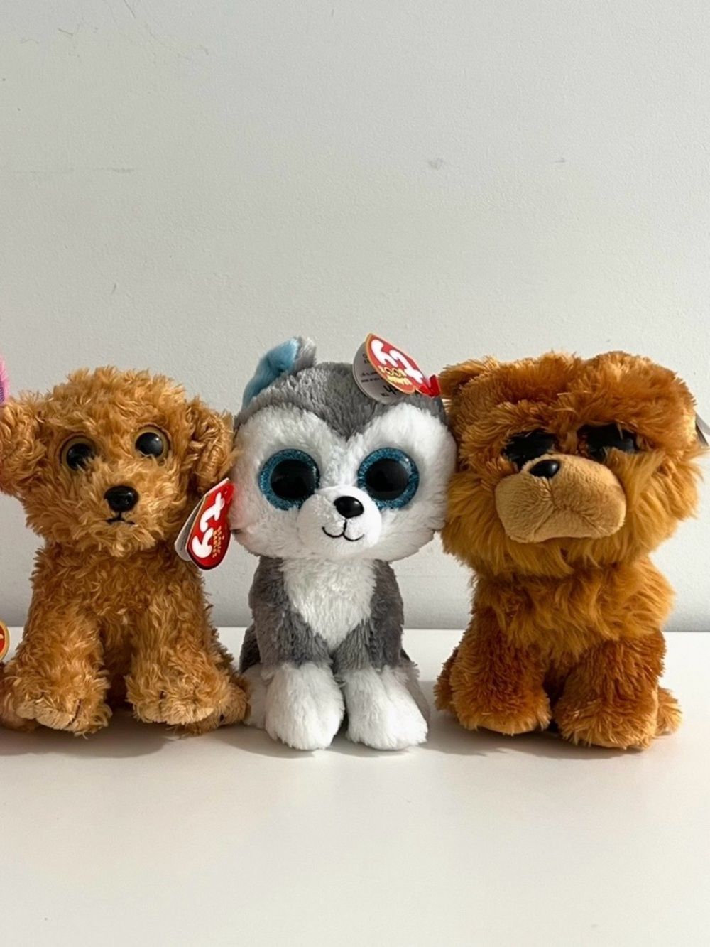 Lot of 3 Ty Beanie Boo’s / Babies Collection Plush 2015